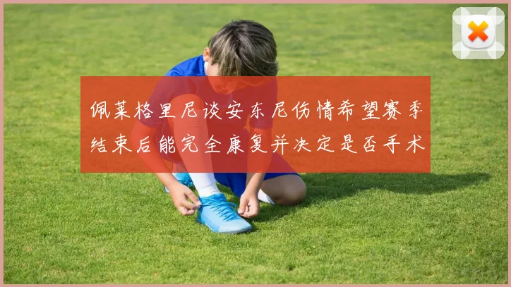 佩莱格里尼谈安东尼伤情希望赛季结束后能完全康复并决定是否手术